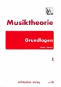 Musiktheorie Grundlagen Band 1 (+CD)