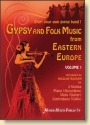 Gypsy and Folk Music from Eastern Europe vol.1 for 2 violins, piano (accordion), viola (guitar) and contrabass (cello score and parts