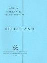Helgoland f�r M�nnerchor und Orchester Studienpartitur