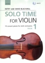 Solo Time vol.1 (+Online Audio) for violin and piano