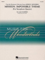 Mission impossible Theme: for 4 saxophones (SATB) score and parts