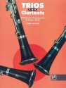 Trios for Clarinets for 3 clarinets score