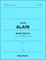 Messe Modale en Septuor f�r Sopran, Alt, Fl�te und Streichquartett (Orgel) Partitur