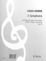 Vierne, Louis Orgelsinfonie Nr. 2 e-Moll op.20 Orgel Spielnoten