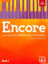 Encore - Your favourite ABRSM piano exam pieces Grade 1 - 2 for piano