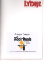 3 Spirituals f�r 2 Trompeten und 2 Posaunen Partitur und Stimmen