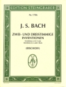 Zwei- und dreistimmige Inventionen f�r Klavier