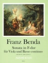Sonate F-Dur f�r Viola und Bc