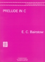 Prelude in C for organ