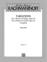 Variations on a Theme of Chopin op.22 and Variations on a Theme of Corelli op.42 for piano