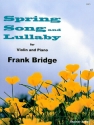 Spring Song and Lullaby for violin and piano