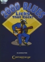 2000 Blues Licks that rock (+3 CD's): for guitar/tab
