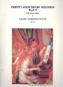24 Negro Melodies op.59 vol.2 for piano