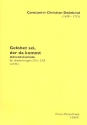 Gelobet sei der da kommt f�r gem Chor (SAM) und Bc Partitur