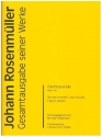 Confitebor tibi RWV.E133 f�r 4 Stimmen (gem Chor), 2 Violinen, Fagott und Bc Stimmensatz (Streicher 3-3-0-3)