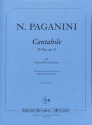 Cantabile D-Dur op.17 f�r Violoncello und Klavier von Morgen, Bearb.