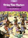 String Time Starters for flexible string ensemble violin score