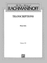 Transcriptions vol.7 for piano solo