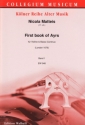 Book of Ayres Band 1 f�r Violine und Bc Partitur und Stimmen (Bc nicht ausgesetzt)