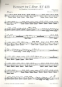 Konzert C-Dur RV425 f�r Mandoline, Streichorchester und Bc Violine 1