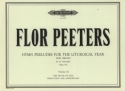 Peeters, F. 213 Choralv. f. das Kirch. ...11, Org., Orgel, GH. Peeters Chorale Prel Org 11#