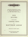 Locke, M. 4 Suites made from Consort M..., P., 1. V., 2, GH. English Instrum Mus 1 Dp#