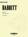 Babbitt, M. Quartet f. piano a. str..., St., V., VA., VC., GH. Quartet f. piano a.... (E)