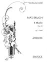8 St�cke op.83 Band 1 (Nr.1) f�r Violine (Klarinette), Viola (Violoncello) und Klavier Stimmen-Set