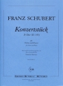 Konzertst�ck D-Dur D345 f�r Violine und Klavier