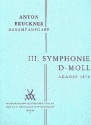 Sinfonie d-Moll Nr.3 Adagio - 2.Fassung von 1876  Studienpartitur