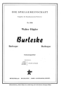Burleske f�r Akkordeonorchester Orchesterpartitur