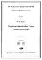 de Ruit�r, W. Paraphrase �ber ein altes Thema Akkordeonorchester Partitur