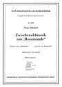 Schubert, Franz Zwischenaktmusik aus Rosamunde Akkordeonorchester Partitur