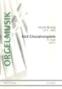 5 Choralvorspiele op.4 f�r Orgel