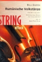 Rum�nische Volkst�nze f�r 2 Violinen, Viola und Violoncello Partitur und Stimmen