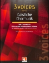 3 Voices Band 2 - Geistliche Chormusik f�r gem Chor (SAM) a cappella Partitur