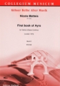 First Book of Ayres Band 2 f�r Violine und Bc Partitur und Stimmen (Bc nicht ausgesetzt)
