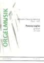 Passacaglia g-Moll f�r Orgel