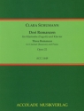 3 Romanzen op.22 f�r Klarinette (Fagott) und Klavier