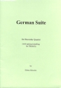 German Suite for recorder quartet (with opt. TbGbCb) score and parts