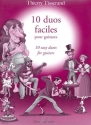 10 duos faciles pour guitares