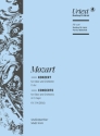 Konzert C-Dur KV314 (KV285d) f�r Oboe und Orchester Studienpartitur