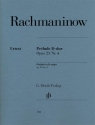 Pr�lude D-Dur op.23,4 f�r Klavier