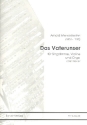 Das Vaterunser op.49 f�r Gesang, Violine und Orgel (Klavier) 2 Partituren und Instrumentalstimme