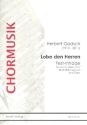 Lobe den Herren f�r Chor unisono, 5 Blechbl�ser und Orgel Partitur