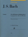 16 well-known original Pieces in progressive Order of Difficuly for piano