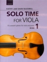 Solo Time vol.1 for viola and piano