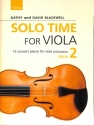 Solo Time vol.2 for viola and piano