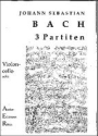 3 Partiten f�r Violoncello solo