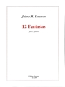 12 Fantasias para 2 guitarras Spielpartitur